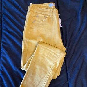 Buzz jeans size 11/12 mustard